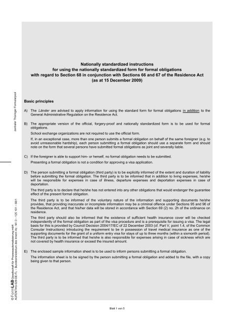 Bundeseinheitliches Merkblatt zur Verwendung des ...