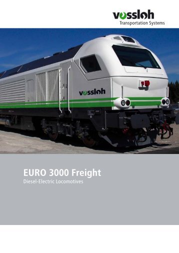 EURO 3000 FREIGHT.indd - Vossloh Latin America