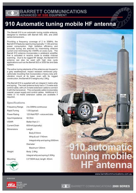 Antenna Series Part 4: How do antennas relate to radio frequency? - Barrett  Communications