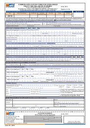 common application form for open-ended equity and ... - Thefinapolis