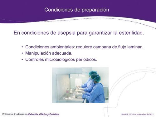 TALLER DE NUTRICIÓN PARENTERAL - Sociedad Española de ...