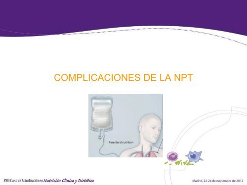 TALLER DE NUTRICIÓN PARENTERAL - Sociedad Española de ...