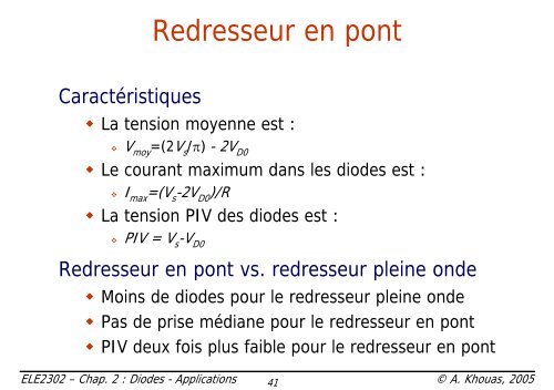 V - Cours - Ãcole Polytechnique de MontrÃ©al