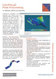 ComPoLyX Post Processing - PhilonNet Engineering Solutions