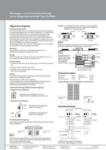 Montage - Antriebe 24