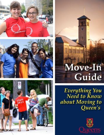 Download our Move-In Guide - Residences - Queen's University