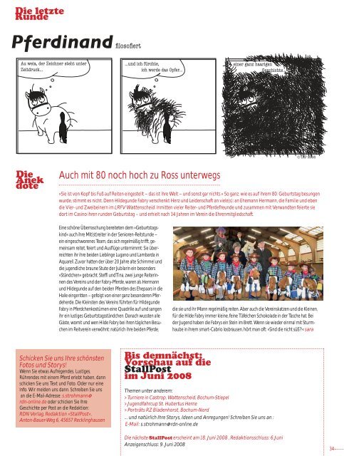 Die ganze Ausgabe 1/2008 als PDF-Datei - KRV-Dortmund
