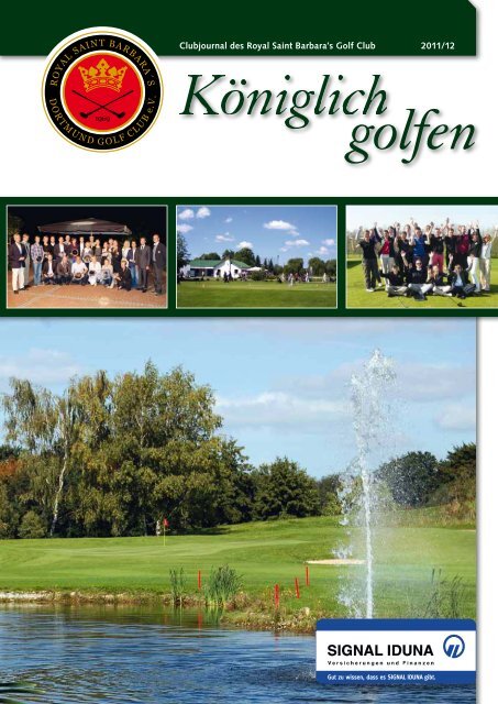 2011/12 Clubjournal des Royal Saint Barbara's Golf Club