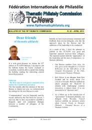 TCNews No 25 - April 2013 - FIP Thematic Commision