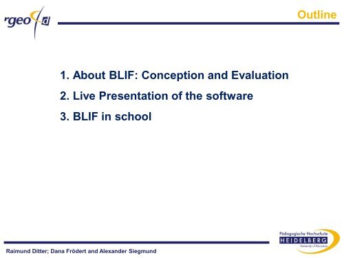 Presentation - Conferences