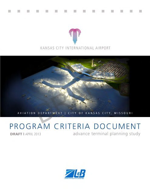 Advance Terminal Planning Study Program Criteria Document