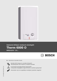 Therm 6000 O (PDF 0.8 MB) - Bosch Termotechnika