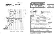 loopkattorenkraan (60 tm) Spierings SK 365-AT3