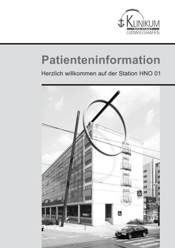 InformationsbroschÃ¼re zur HNO 01 - Klinikum der Stadt Ludwigshafen