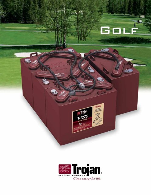 Trojan Golf and Utility Vehicles Brochure - EUROPOWER Battery ...