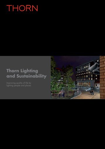 Download the Thorn Lighting and Sustainability brochure