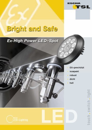 Bright and Safe - Logo ESCHA TSL GmbH