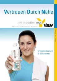 Vertrauen Durch Nähe, Ausgabe Nr.1 Juni 2011 - BKK VDN