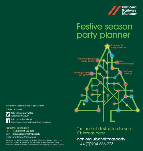 party planner for the 2013 Festive Season (PDF, 1Mb) - National ...