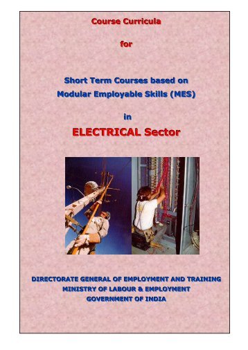 Electrical - Directorate General of Employment & Training