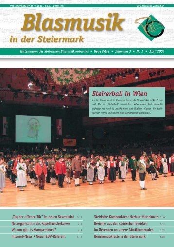 Blasmusik in der  Steiermark - Steirischer BLASMUSIKVERBAND