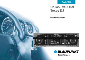 Dallas RMD 169 Texas  DJ - Blaupunkt