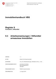 9.3.a TS Arbeitsanweisungen Hilfsmittel ar Immo - Armasuisse