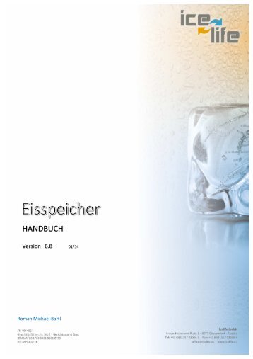 Eisspeicher Handbuch DE