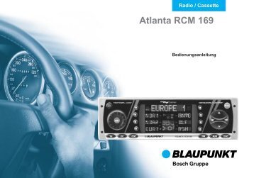 Atlanta RCM 169 - Blaupunkt