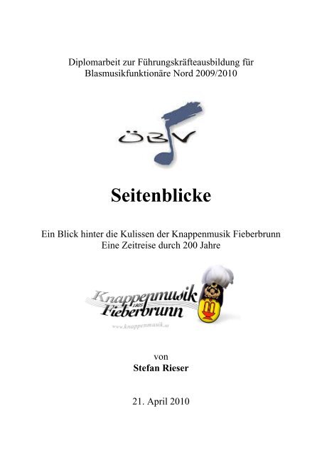 Seitenblicke - Österreichischer Blasmusikverband