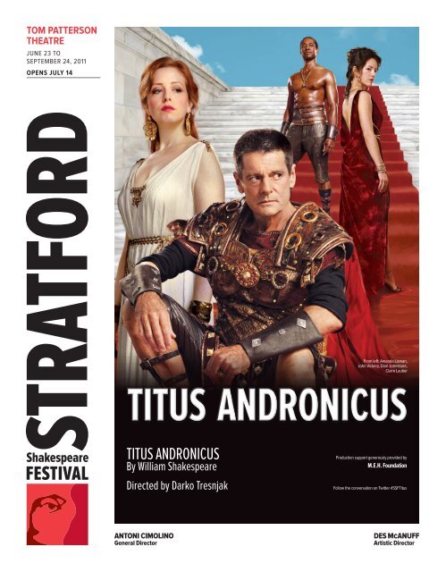 TiTus andronicus - Stratford Festival