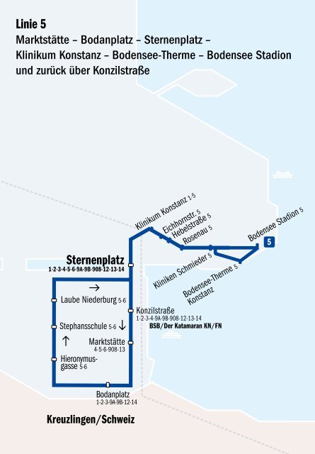Buslinie - Bodensee Therme Konstanz