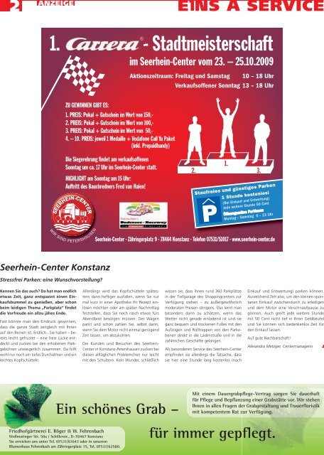 15. Oktober `09 (PDF) - E1NS-Magazin