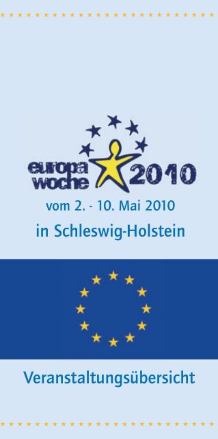 Programmheft Europawoche Mai 2011 - Fit-fuer-das-ausland.de