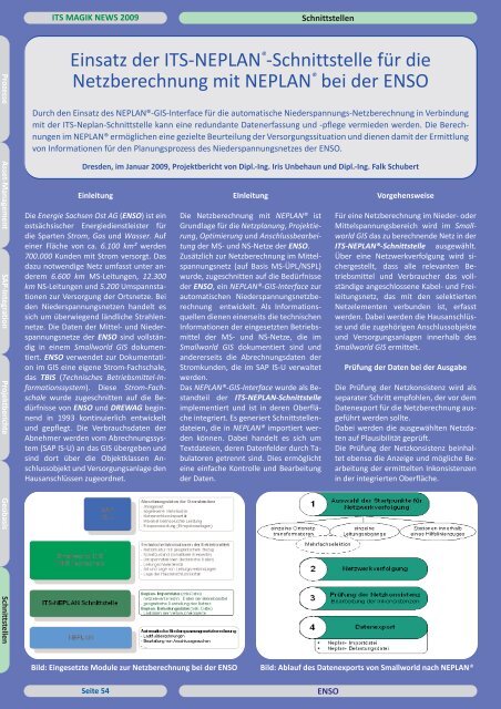 Einsatz der ITS-NEPLANÂ®-Schnittstelle fÃ¼r die Netzberechnung mit ...