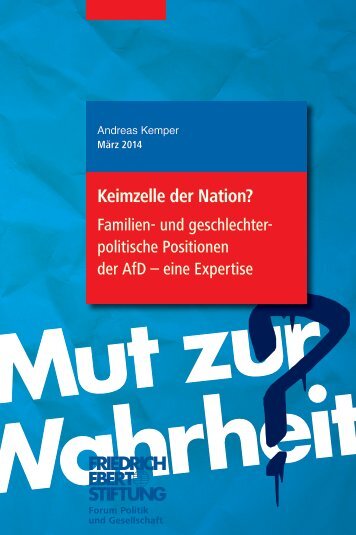 FES-Studie zum Familienbild der AFD