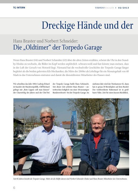 TorpedoMAGAZIN - Torpedo Garage GmbH & Co.KG