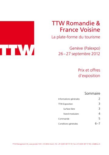 TTW Romandie & France Voisine