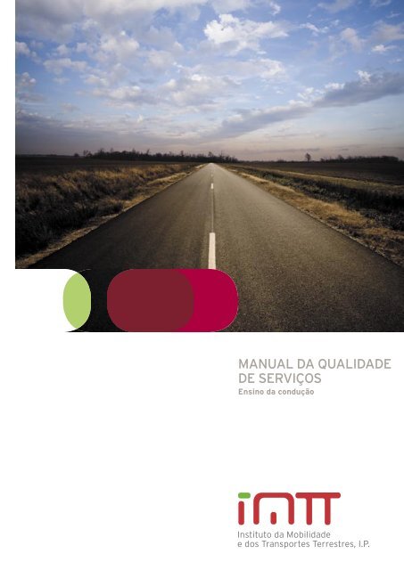 Manual da qualidade de serviÃ§os : ensino da conduÃ§Ã£o - Imtt