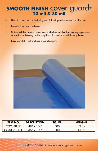 Cover Guard Brochure - Brock White