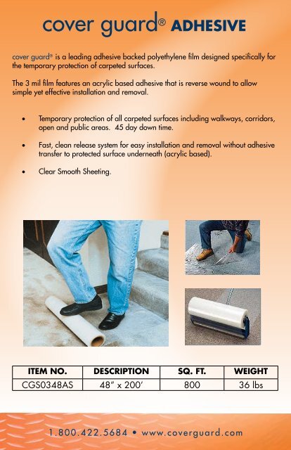 Cover Guard Brochure - Brock White