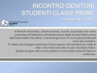 Approfondimenti - Istituto Istruzione Superiore Don Milani