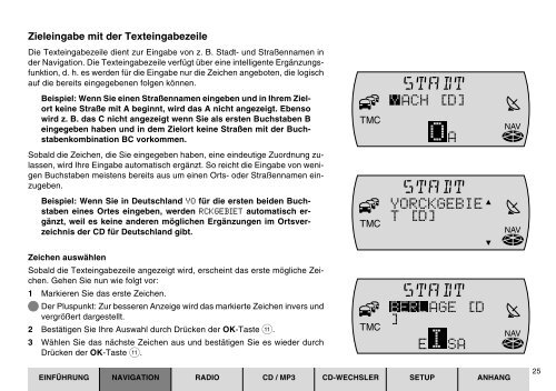 Navigation Radio CD TravelPilot Amsterdam NAV 35E - Blaupunkt