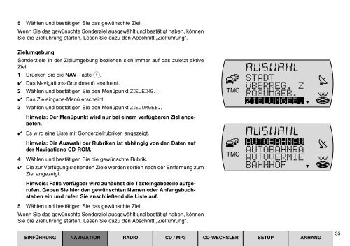 Navigation Radio CD TravelPilot Amsterdam NAV 35E - Blaupunkt