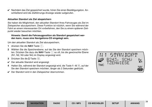 Navigation Radio CD TravelPilot Amsterdam NAV 35E - Blaupunkt