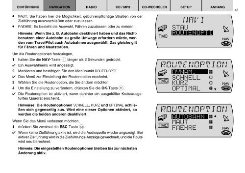 Navigation Radio CD TravelPilot Amsterdam NAV 35E - Blaupunkt