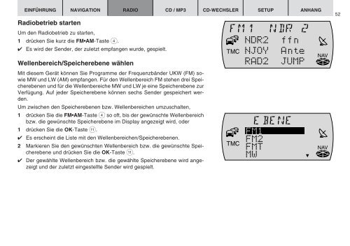 Navigation Radio CD TravelPilot Amsterdam NAV 35E - Blaupunkt