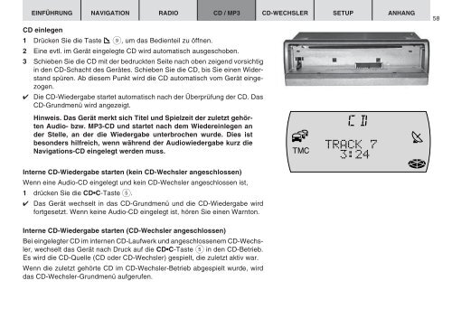 Navigation Radio CD TravelPilot Amsterdam NAV 35E - Blaupunkt