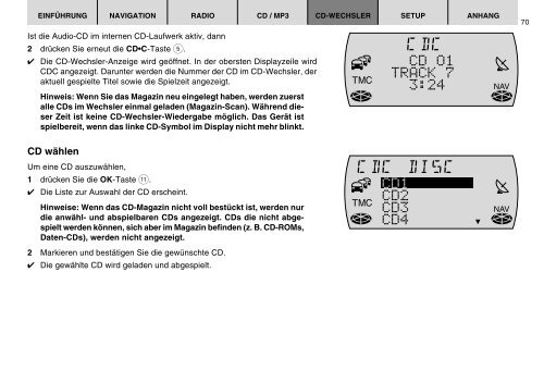 Navigation Radio CD TravelPilot Amsterdam NAV 35E - Blaupunkt