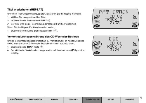 Navigation Radio CD TravelPilot Amsterdam NAV 35E - Blaupunkt